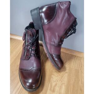 Wolky Comfort Millstream Lace-up Boots 11.5